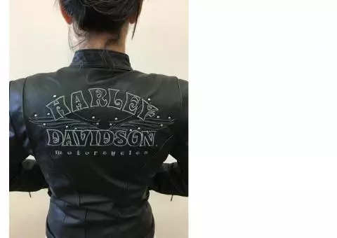 XS Genuine Leather Jacket (Harley Davidson)